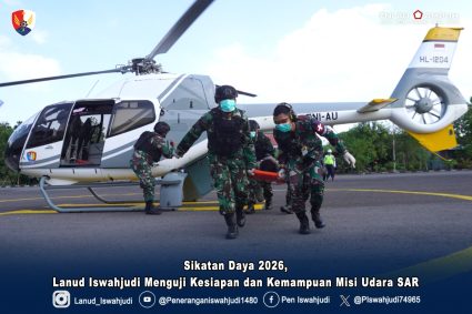 Sikatan Daya 2026, Lanud Iswahjudi Menguji Kesiapan dan Kemampuan Misi Udara SAR