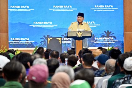 Dukung Program Ketahanan Pangan Nasional, Lanud Iswahjudi Turut Sukseskan Panen Raya TNI