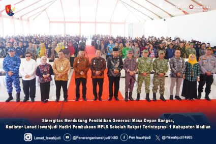 Sinergitas Mendukung Pendidikan Generasi Masa Depan Bangsa, Kadister Lanud Iswahjudi Hadiri Pembukaan MPLS Sekolah Rakyat Terintegrasi 1 Kabupaten Madiun